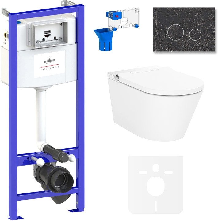 

Унитаз подвесной Lavinia Boho Smart V-Clean 7 в 1 87561172