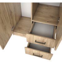 Шкаф распашной Mio Tesoro Хюгге 2D2S (дуб наварра)