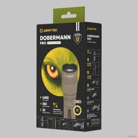 Фонарь Armytek Dobermann Pro Magnet USB Sand (теплый свет)