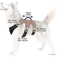 Шлея Ferplast Ergotrekking XS 75467000 (XS, коричневый)