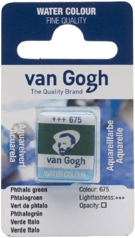 

Акварельная краска Van Gogh 675 20866751 (зеленый ФЦ)