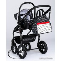Универсальная коляска Dada Paradiso Group Glamour Dots (3 в 1)