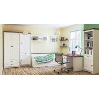 Стол Неман мебель Тиволи МН-035-27 (белый структурный/дуб стирлинг)