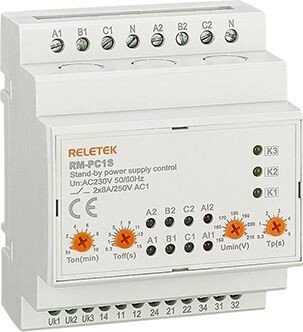 

Реле контроля фаз Reletek RM-PC1S