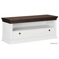 Тумба ММЦ ТВ Бостон 01 (белый воск-колониал)