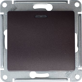 Выключатель проходной Schneider Electric Glossa GSL000863 (шоколад)
