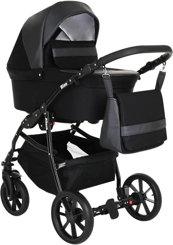 

Универсальная коляска Pituso Nino (2 в 1, 3010 black)