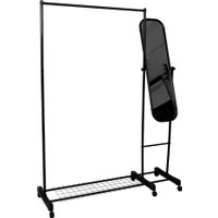 Стойка для одежды AksHome Melodie (черный) в Мозыре