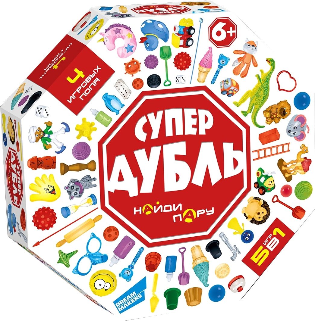 

Настольная игра Dream Makers Супер Дубль 2012H