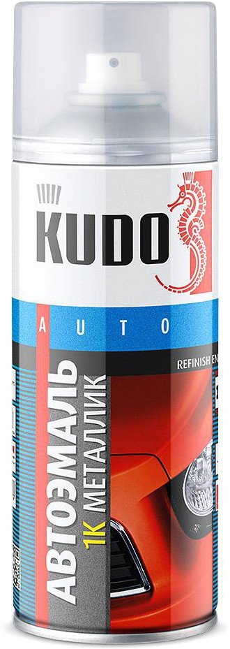 

Автомобильная краска Kudo 1K эмаль автомобильная ремонтная металлик KU-42556 (520 мл, айсберг)