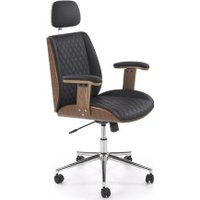 Офисное кресло Halmar Timber (черный/орех)