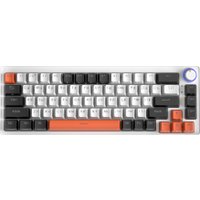 Клавиатура Cyberlynx ZA68 White Black Orange (TNT Yellow)