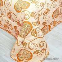 Плед Loon Амур 210x240 (оранжевый)