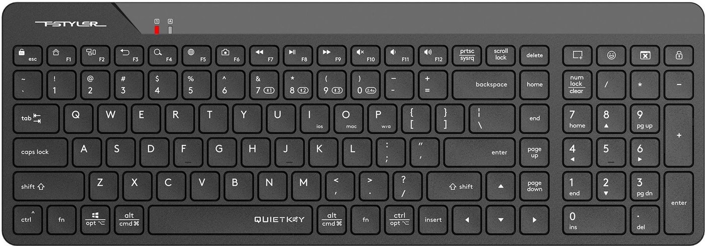 

Клавиатура A4Tech Fstyler FBK23 AS (черный)