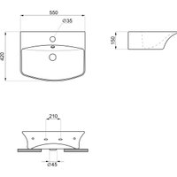 Умывальник Lavinia Boho Bathroom Sink 33311081