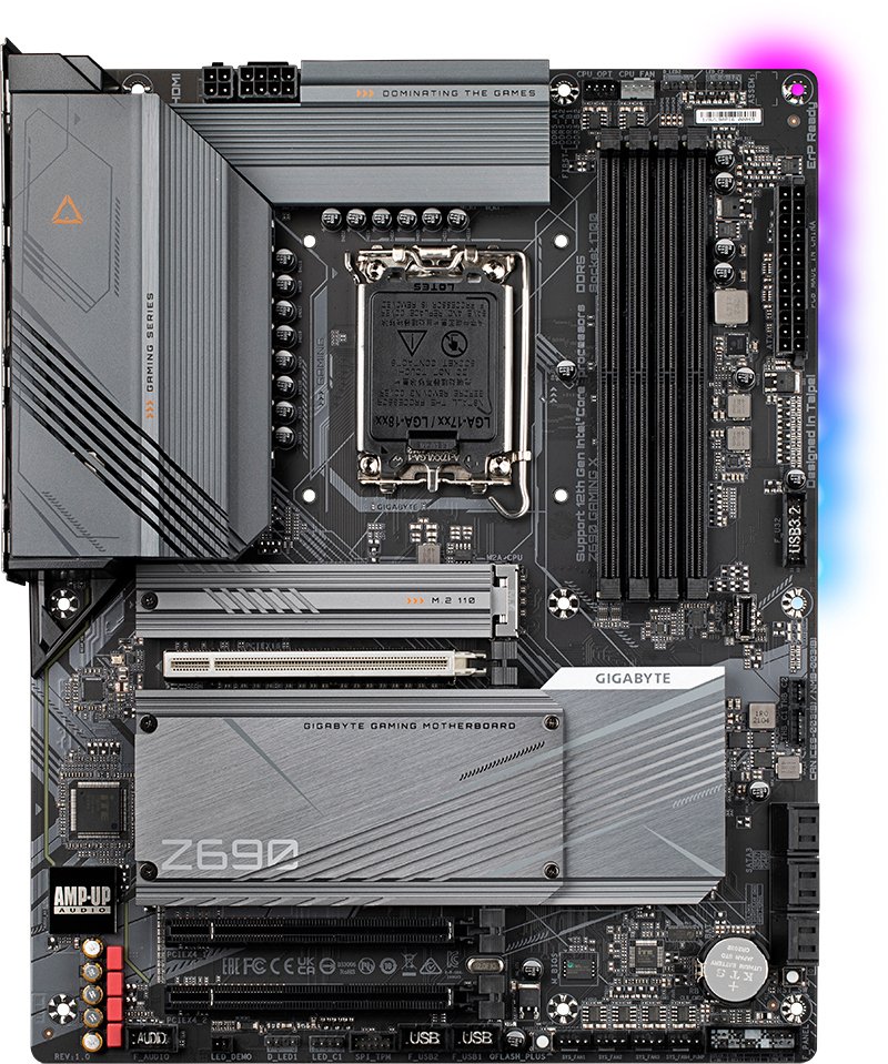 

Материнская плата Gigabyte Z690 Gaming X (rev. 1.0/1.1)