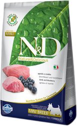 N&D GF Adult Mini Lamb & Blueberry 2.5 кг