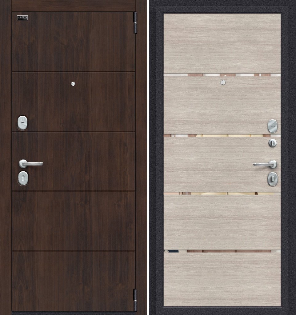 

Металлическая дверь el'Porta Porta S 4.П50 IMP-6 (Almon 28/Cappuccino Veralinga)