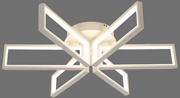 

Припотолочная люстра Estares Maldi 120W 6S-APP-650x150-WHITE/WHITE-220-IP20