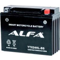 Мотоциклетный аккумулятор ALFA YTX24HL-BS (21 А·ч)