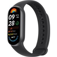 Фитнес-браслет Xiaomi Smart Band 9 (черный, с черным силиконовым ремешком, международная версия)