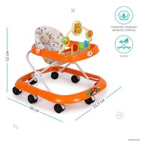 Ходунки Alis Мишка 8 (оранжевый)