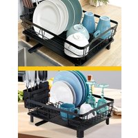 Сушилка для посуды Happy Home HH-047B (черный)