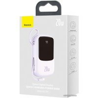 Внешний аккумулятор Baseus Qpow Digital Display PPQD-H05 20000mAh (фиолетовый)