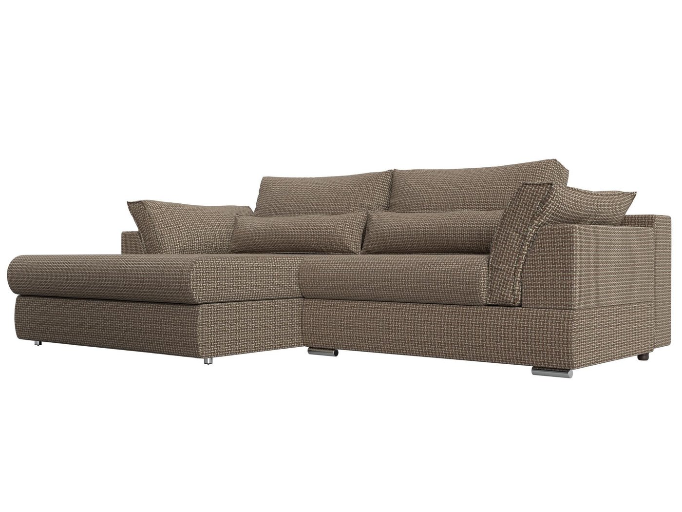 

Угловой диван Mebelico Пекин 115420L (левый, корфу, коричневый)