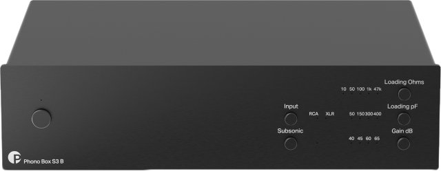 

MM/MC фонокорректор Pro-Ject Phono Box S3 B (черный)