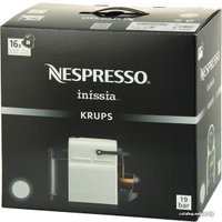 Капсульная кофеварка Krups Nespresso Inissia XN100110 (белый)