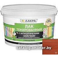Лак Лакра ВД тонированный 2.5 кг (рябина)