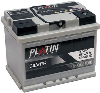 Автомобильный аккумулятор Platin Silver R+ (65 А·ч)