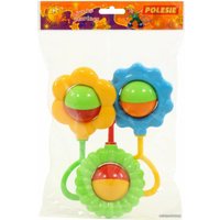 Погремушка Полесье Цветочек (3 шт)