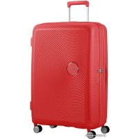 Чемодан-спиннер American Tourister SoundBox Coral Red 77 см