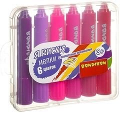 

Восковые мелки Bondibon ВВ3463 (6 цв.)