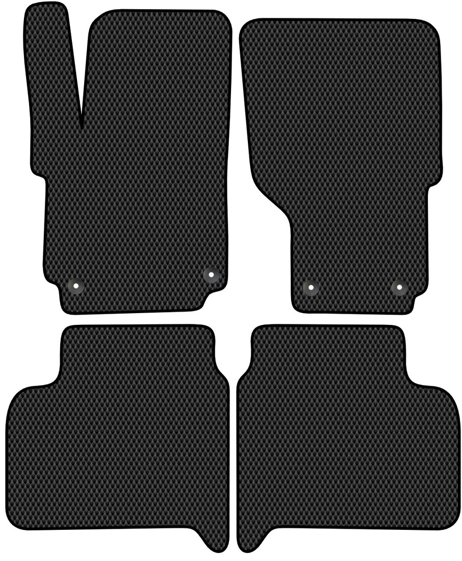 

Комплект ковриков для авто Alicosta Volkswagen Amarok (пикап) 2010 - Н.В. (черный, ромб)