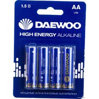 Батарейка Daewoo High Energy Alkaline AA 4 шт. 5030329