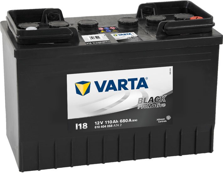 

Автомобильный аккумулятор Varta Promotive Black 610 404 068 (110 А·ч)