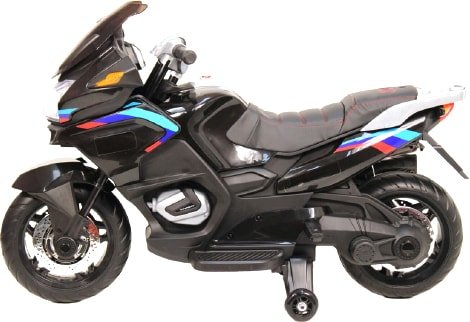 

Электромотоцикл RiverToys H222HH (черный)