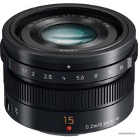 Объектив Panasonic LEICA DG SUMMILUX 15mm F1.7 ASPH. (черный)