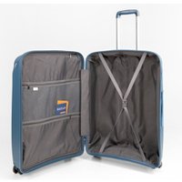 Чемодан-спиннер Rozan 8823 55 см (синий)