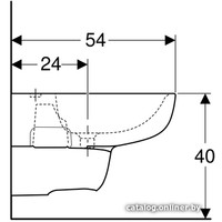 Биде Geberit Smyle 500.216.01.1