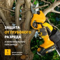 Секатор Denzel CP-30 (с 1-им АКБ)