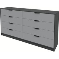 Комод Интерлиния Концепт КТ-К197 (серебро/антрацит)