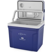 Термоэлектрический автохолодильник ZUGEL ZCR25 (синий)