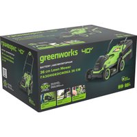 Газонокосилка Greenworks GD40LM361 2520807 (без АКБ)