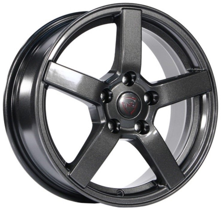 

Литые диски NZ R-02 16x6.5" 5x108мм DIA 63.35мм ET 50мм Graphite