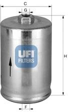 

Топливный фильтр UFI 3174800