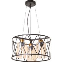 Подвесная люстра BayerLux Ромб 10777068 (черный)